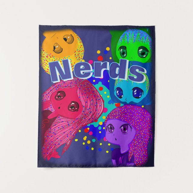 Nerds Tapestry (Front)
