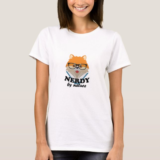 Nerdy By Nature Shibi T-Shirt (Front)