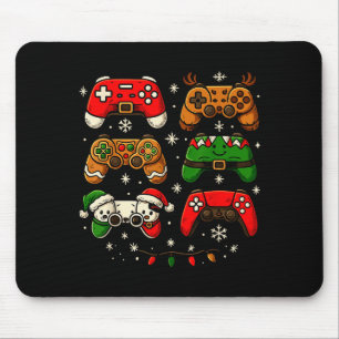 Nerdy Christmas Shirt For Boys Men, Xmas Gaming Co Mouse Pad