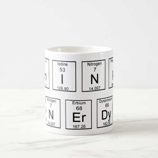 Nerdy Coffee Mug (Center)