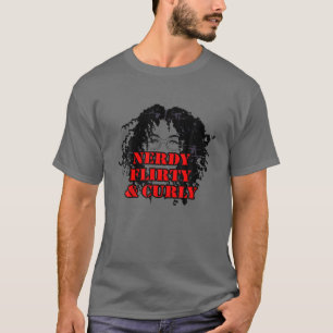 Nerdy Ethnic Girl With Big And Beautifully Blown C T-Shirt