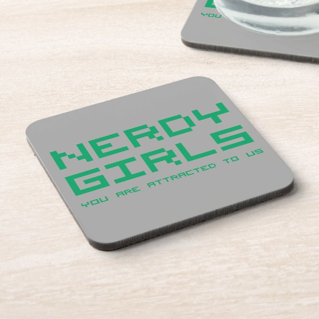 Nerdy Girls 2 Coaster (Left Side)