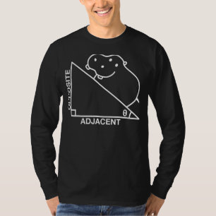 Nerdy  Hippotenuse Hypotenuse Hippopotamus Math Te T-Shirt
