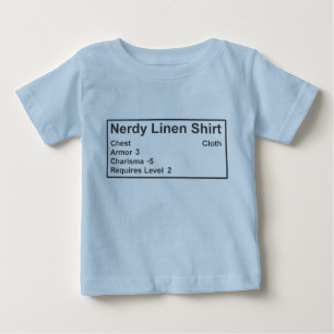 Nerdy Linen Roleplay Geek Gamer Armour Shirt