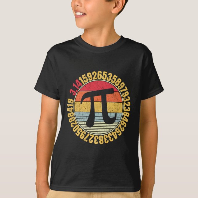 Nerdy Math Pi Symbol Mathlete  T-Shirt (Front)