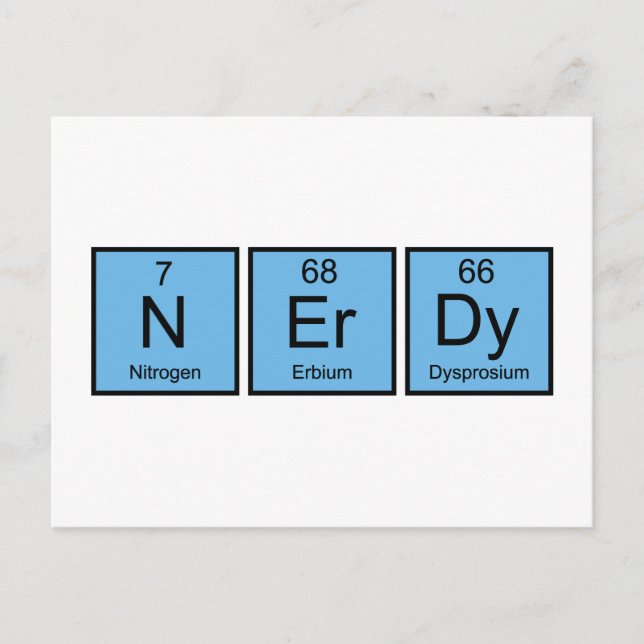 Nerdy Postcard (Front)