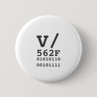 Nerdy Subtle Protest Hat 6 Cm Round Badge