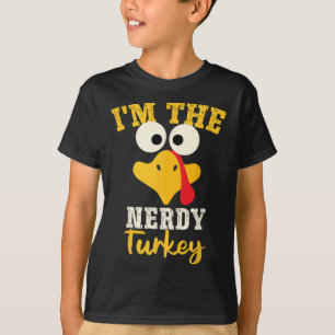 Nerdy Turkey Family Matching Thanksgiving Dinner G T-Shirt