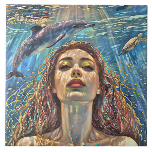 “Nerena”  Beneath Still Waters Tile