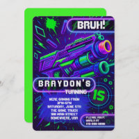 Nerf Gun Laser Tag GAMING Birthday Party