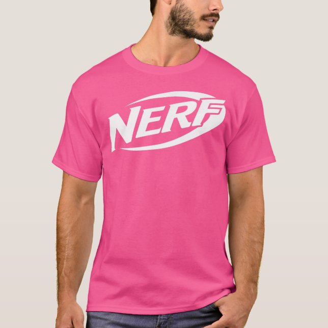 Nerf Simple White Logo T-Shirt (Front)