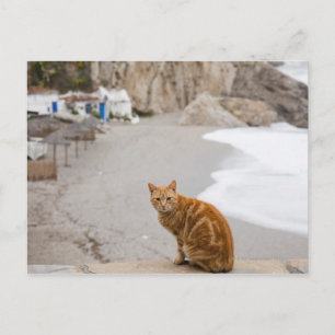 nerja malaga andalusia spain postcard