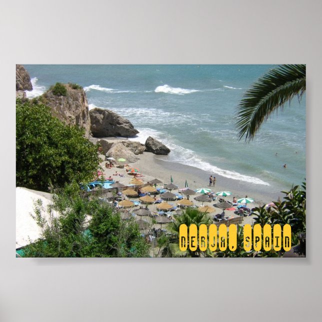 Nerja, Spain Poster (Front)