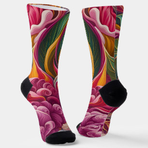 Nero Hermetica Botanica Socks