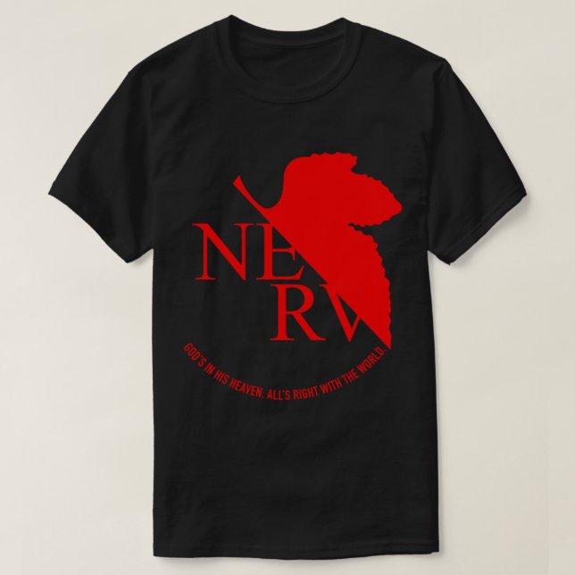 Nerv Logo (Neon Genesis Evangelion) Classic T-Shir T-Shirt (Design Front)