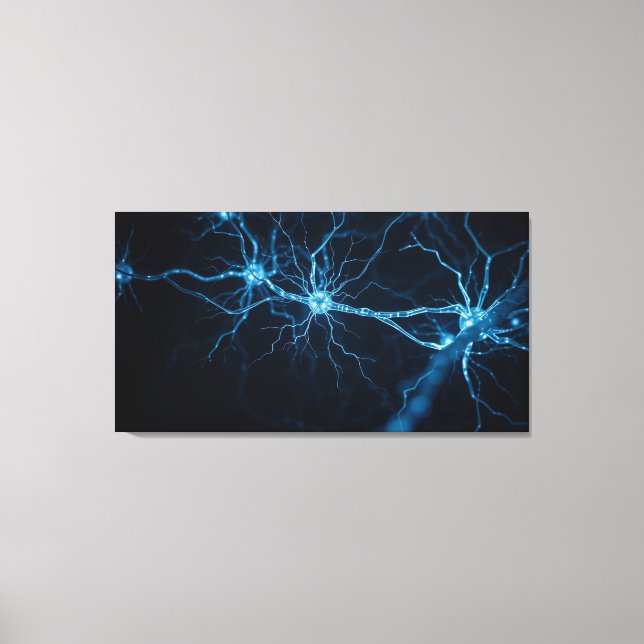nervous system canvas print (Front)