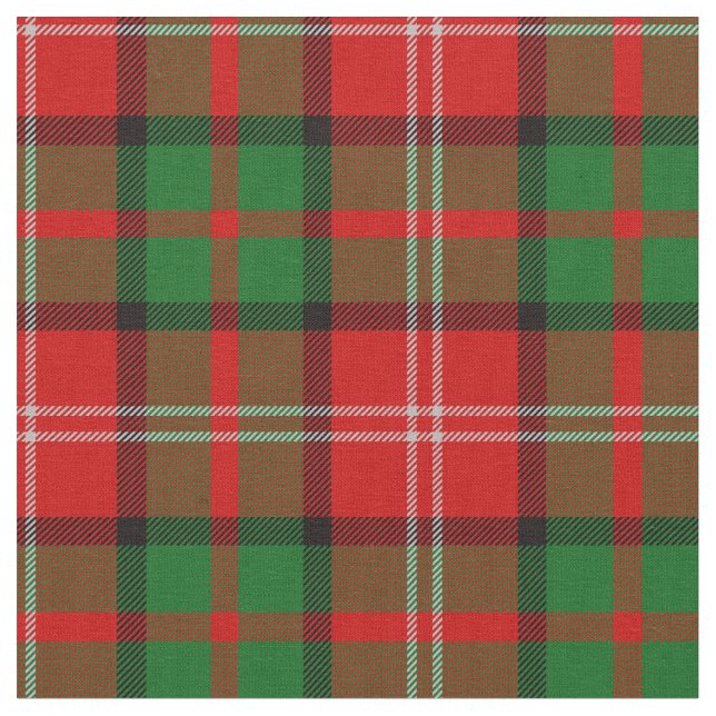 Nesbitt Tartan Print Fabric (Close Up)