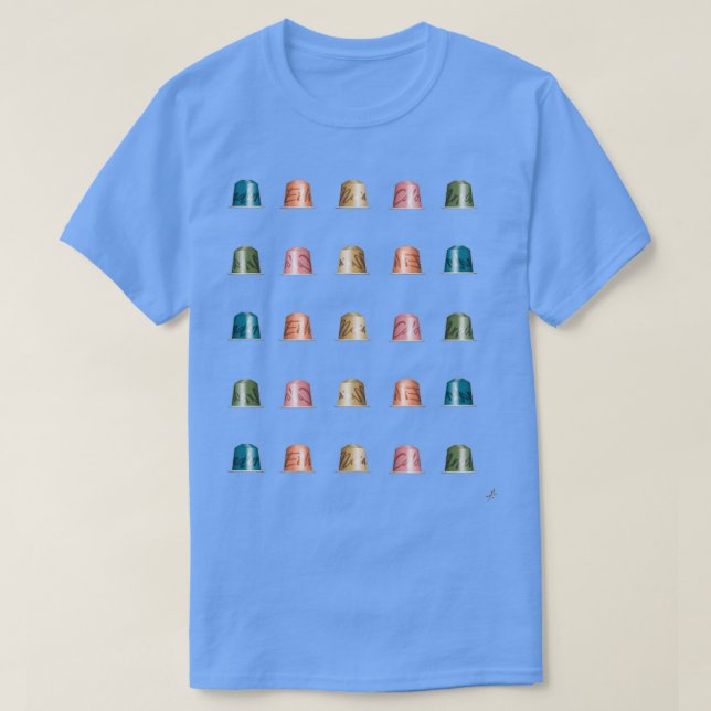 Nespresso coffee capsules  T-Shirt (Design Front)