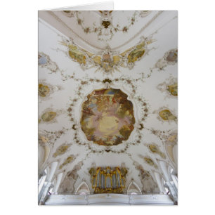 Nesselwang organ and ceiling