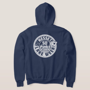 Nesset Cards BW Back  Hoodie