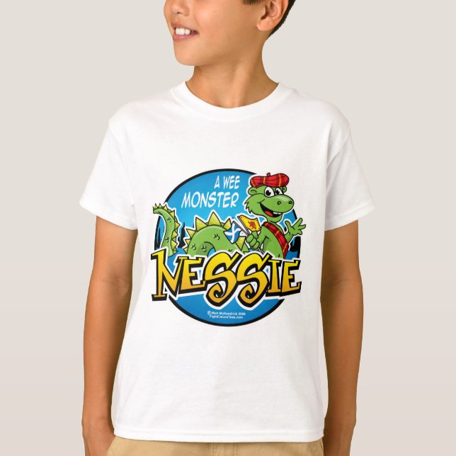 Nessie: A Wee Monster T-Shirt (Front)