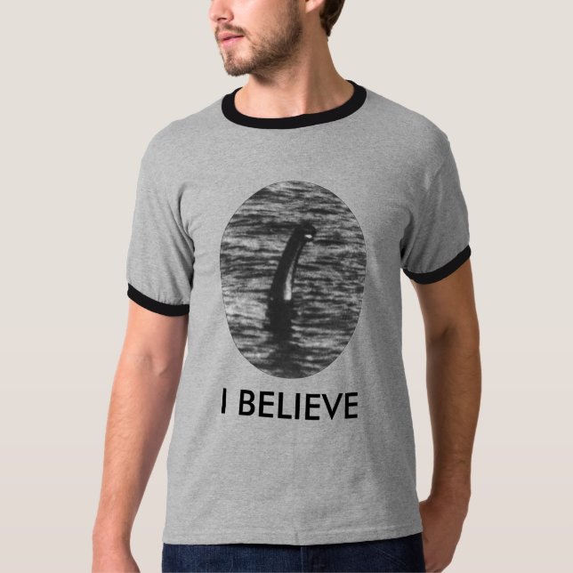 Nessie, I BELIEVE - Customised T-Shirt (Front)