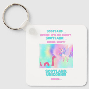 Nessie/Unicorn Keychain