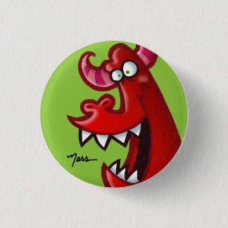 NESSMONSTER 01 3 CM ROUND BADGE
