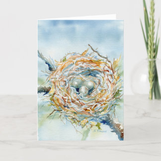 "Nest" Blank Notecard