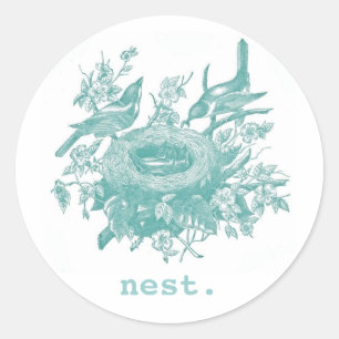 Nest Classic Round Sticker