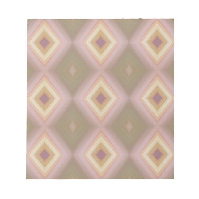 Nested Diamonds Notepad (Front)