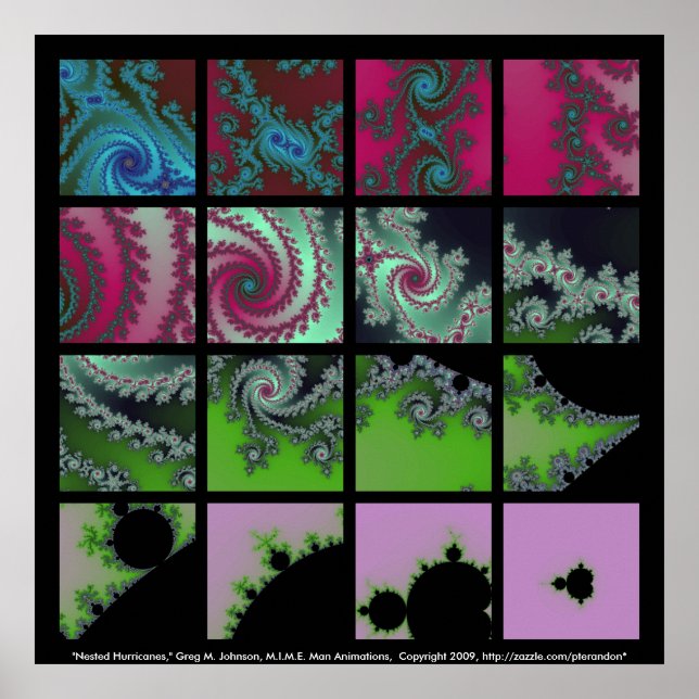 Nested Hurricanes Poster (Front)