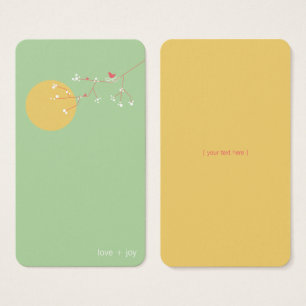 Nesting Bird Family Baby Shower DIY Favour Gift Ta