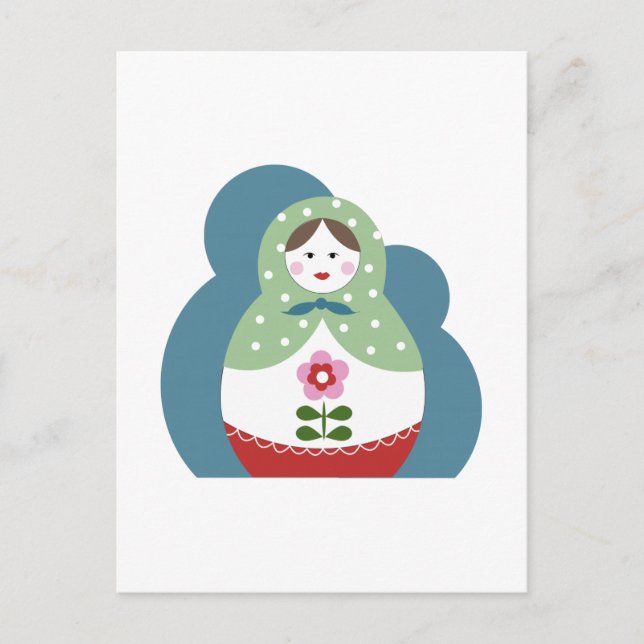 Nesting Dolls Postcard (Front)