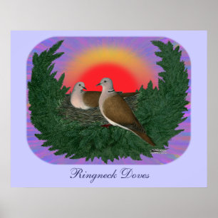 Nesting Doves Poster
