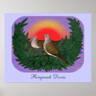Nesting Doves Poster