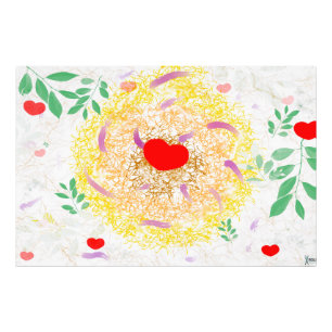 Nesting Hearts Photo Print