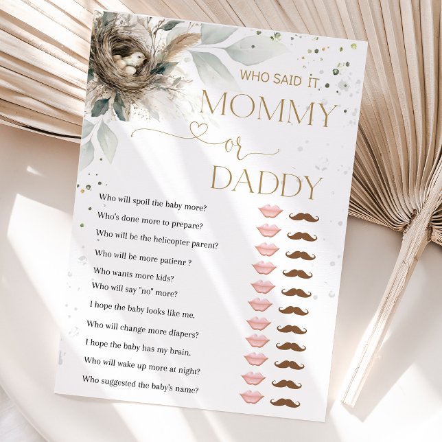 Nesting Neutral Rustic Fores Baby Shower Games Car (nesting baby shower games, woodland baby shower activities, rustic baby shower printable, neutral ba)