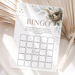 Nesting Neutral Rustic Fores Baby Shower Games Car