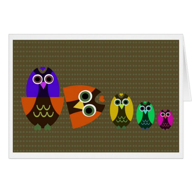Nesting Owls (Front Horizontal)