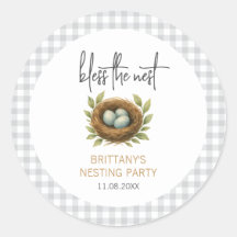 Nesting Party Bless the Nest Neutral Baby Shower