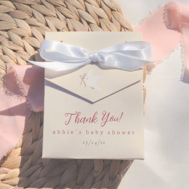 Nesting Party Girl Baby Shower Thank You Favour Box (Creator Uploaded)