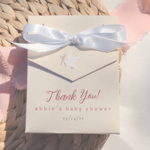 Nesting Party Girl Baby Shower Thank You Favour Box