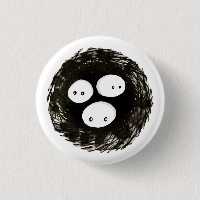Nesting Spirits 3 Cm Round Badge (Front)