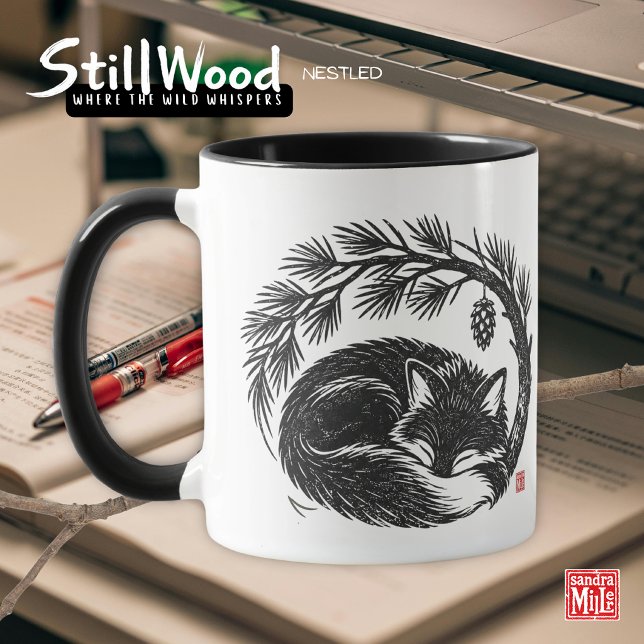 NESTLED • StillWood • Fox Mug (Creator Uploaded)