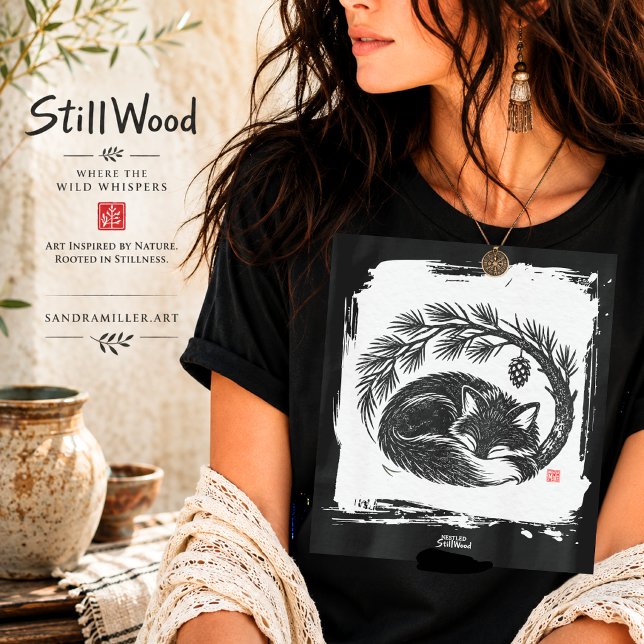 NESTLED • StillWood • Fox T-Shirt (Creator Uploaded)