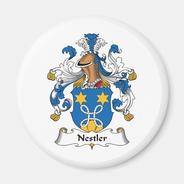 Nestler Family Crest Magnet (Front)