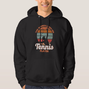 Net Coach Racquets Ball Tennis Player Tennis Hoodie