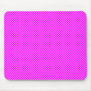 Net Pattern Magenta with White Mouse Pad