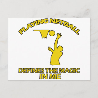 netball DESIGNS Postcard